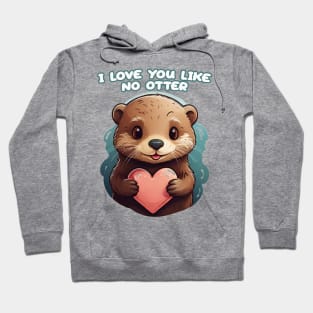 Kawaii cute otter Hoodie